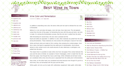 Desktop Screenshot of bestwineintown.com